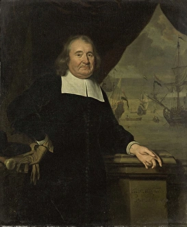 Portrait of a captain or ship-owner, Michiel van Musscher, 1678 Portrait of a captain or ship-owner, Michiel van Musscher, 1678