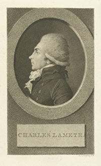 Portrait of Charles Francois Malo Lameth, Lambertus Antonius Claessens, c. 1792 - c. 1808 Portrait of Charles Francois Malo Lameth, Lambertus Antonius Claessens, c. 1792 - c. 1808