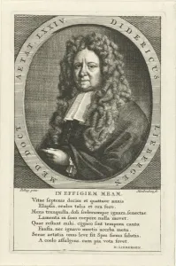 Portrait of Didericus Liebergen, Jacobus Houbraken, Didericus Liebergen, 1708-1780 Portrait of Didericus Liebergen, Jacobus Houbraken, Didericus Liebergen, 1708-1780
