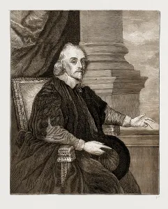 Portrait of Dr. William Harvey, by Cornelius Jansen, in the Possession of the Royal Portrait of Dr. William Harvey, by Cornelius Jansen, in the Possession of the Royal