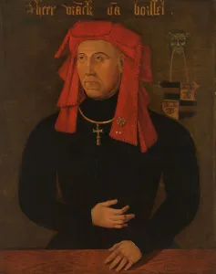 Portrait Frank van Borselen Lord Sint Maartensdijk Portrait Frank van Borselen Lord Sint Maartensdijk