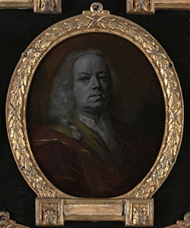 Portrait of Frans Greenwood, Miniaturist, Glass Engraver and Poet in Dordrecht, Aert Portrait of Frans Greenwood, Miniaturist, Glass Engraver and Poet in Dordrecht, Aert