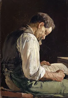 Portrait Friedrich Neukomm c. 1881 oil canvas Portrait Friedrich Neukomm c. 1881 oil canvas