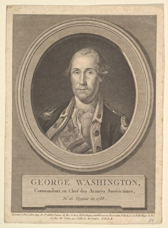 Portrait George Washington August 1836 Etching Portrait George Washington August 1836 Etching