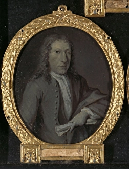 Portrait Gijsbert Tijssens 1693-1732 Playwright Portrait Gijsbert Tijssens 1693-1732 Playwright