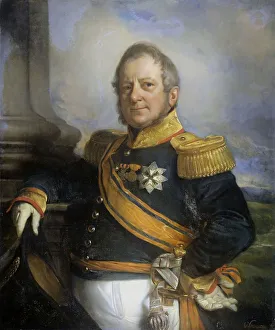Portrait Hendrik Merkus Baron de Kock Army Commander Portrait Hendrik Merkus Baron de Kock Army Commander