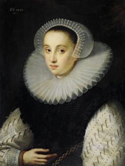 Portrait of Hortensia del Prado (died 1627), Gortzius Geldorp, 1599 Portrait of Hortensia del Prado (died 1627), Gortzius Geldorp, 1599