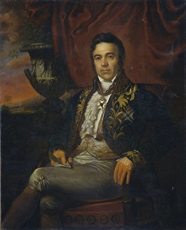 Portrait Jean ChrA ten Baud Governor-General ad interim Portrait Jean ChrA ten Baud Governor-General ad interim
