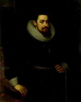 Portrait of Jeremias Boudinois, Gortzius Geldorp, 1610 Portrait of Jeremias Boudinois, Gortzius Geldorp, 1610