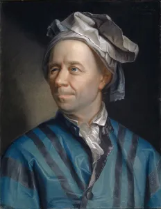 Portrait Leonhard Euler 1753 pastel paper 57 x 44 cm Portrait Leonhard Euler 1753 pastel paper 57 x 44 cm