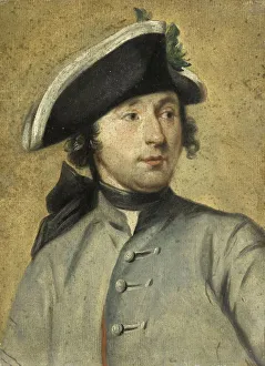 Portrait Ludolf Backhuysen II Painter Dragoon Portrait Ludolf Backhuysen II Painter Dragoon