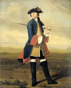 Portrait Ludolf Backhuysen II Painter Uniform Portrait Ludolf Backhuysen II Painter Uniform