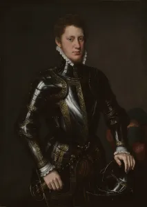 Portrait Man Armor Circle Antonis Mor van Dashorst Portrait Man Armor Circle Antonis Mor van Dashorst