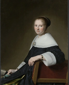 Portrait of Maria van Strijp, Johannes Cornelisz. Verspronck, 1652 Portrait of Maria van Strijp, Johannes Cornelisz. Verspronck, 1652