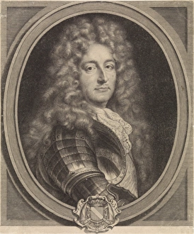 Portrait of Marshal Anne Jules de Noailles, Pieter van Schuppen, Francois de Troy, 1693 Portrait of Marshal Anne Jules de Noailles, Pieter van Schuppen, Francois de Troy, 1693