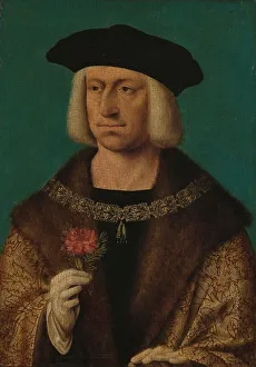 Portrait Maximilian I 1459-1519 Emperor Holy Roman Empire Portrait Maximilian I 1459-1519 Emperor Holy Roman Empire