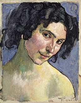 Portrait model Giulia Leonardi 1910 oil canvas Portrait model Giulia Leonardi 1910 oil canvas