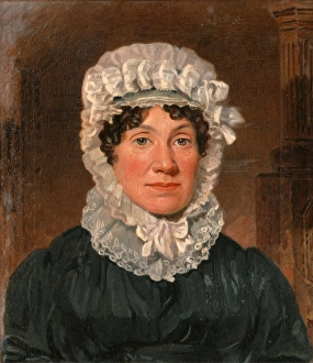Portrait of Mrs. Ben Marshall, Lambert Marshall, 1810-1870, British Portrait of Mrs. Ben Marshall, Lambert Marshall, 1810-1870, British