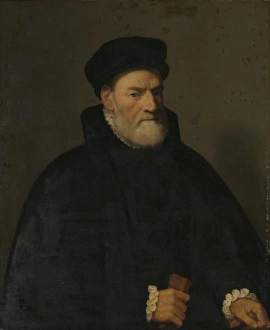 Portrait of an Old Man, probably Vercellino Olivazzi, Senator from Bergamo, attributed Portrait of an Old Man, probably Vercellino Olivazzi, Senator from Bergamo, attributed