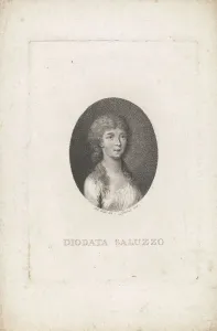 Portrait poet author Diodata Saluzzo Roero historical persons Portrait poet author Diodata Saluzzo Roero historical persons