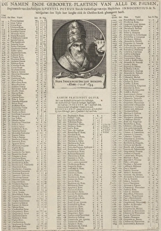 Portrait of Pope Innocent X, Pieter Nolpe, 1644 Portrait of Pope Innocent X, Pieter Nolpe, 1644