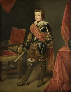 Portrait Prince Baltasar Carlos Son Spanish King Philip IV Portrait Prince Baltasar Carlos Son Spanish King Philip IV