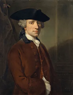 Portrait Sigmund Ludwig von Lerber 1763 oil canvas Portrait Sigmund Ludwig von Lerber 1763 oil canvas