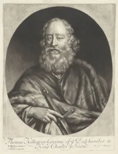 Portrait of Thomas Killigrew, Jan van der Vaart, John Smith, 1662 - 1721 Portrait of Thomas Killigrew, Jan van der Vaart, John Smith, 1662 - 1721