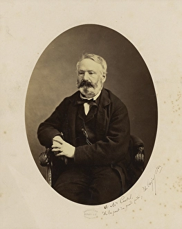 Portrait Victor Hugo Etienne Carjat French 1828 Portrait Victor Hugo Etienne Carjat French 1828