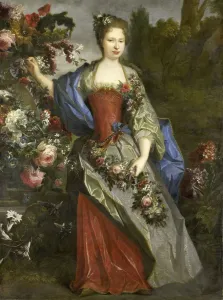 Portrait Woman according tradition Marie Louise Elisabeth d'OrlA ans Portrait Woman according tradition Marie Louise Elisabeth d'OrlA ans