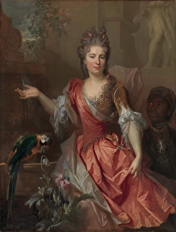 Portrait Woman Madame Claude Lambert de Thorigny Portrait Woman Madame Claude Lambert de Thorigny