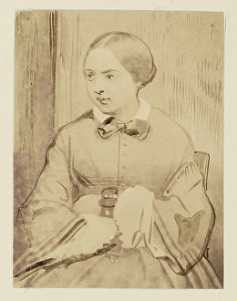 Portrait young lady Cecile Deveria Achille Deveria Portrait young lady Cecile Deveria Achille Deveria