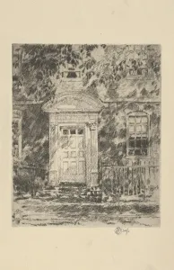 Portsmouth Doorway 1916 Etching plate tone Plate Portsmouth Doorway 1916 Etching plate tone Plate