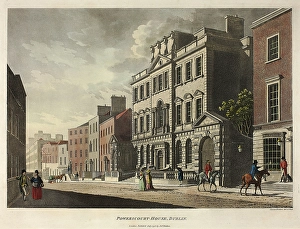 Powerscourt House Dublin published July 1795 Powerscourt House Dublin published July 1795