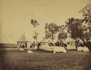 Preparation Emperor Table Camp de Chalons Gustave Le Preparation Emperor Table Camp de Chalons Gustave Le