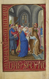 Presentation Temple Simon Bening Flemish 1483 Presentation Temple Simon Bening Flemish 1483