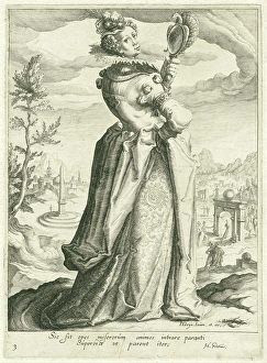 Pride (Superbia), Zacharias Dolendo, Jacob de Gheyn II, Hugo Grotius or Hugo de Groot, c Pride (Superbia), Zacharias Dolendo, Jacob de Gheyn II, Hugo Grotius or Hugo de Groot, c