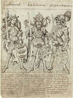 Primary Master of the Strassburg Chronicle (German, active 1480s and 1490s), King Arthur Primary Master of the Strassburg Chronicle (German, active 1480s and 1490s), King Arthur