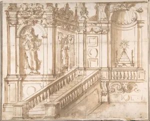 Project Altar Decoration Stage Setting ? 16th century Project Altar Decoration Stage Setting ? 16th century