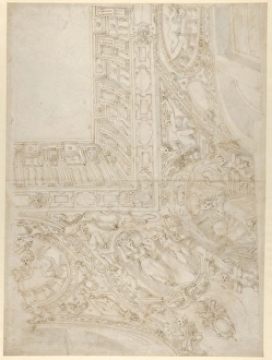 Project Rectangular Ceiling Papal Coat Arms recto Project Rectangular Ceiling Papal Coat Arms recto