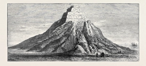 The Pyramid of Meydoon, Opened by Professor Maspero, December 13, 1881, View From The Pyramid of Meydoon, Opened by Professor Maspero, December 13, 1881, View From