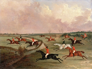 The Quorn Hunt in Full Cry: Second Horses, after Henry Alken, John Dalby, active The Quorn Hunt in Full Cry: Second Horses, after Henry Alken, John Dalby, active