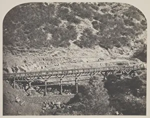 Railroad Bridge Cape Horn Mariposa County Carleton Watkins Railroad Bridge Cape Horn Mariposa County Carleton Watkins