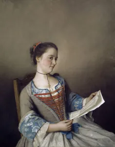 Reader Portrait Marianne Lavergne c. 1746/1754 Reader Portrait Marianne Lavergne c. 1746/1754