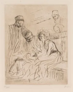 Reading Barristers Brief Jean Louis Forain French Reading Barristers Brief Jean Louis Forain French