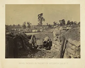 Rebel Works Front Atlanta Ga No 3 George N Barnard Rebel Works Front Atlanta Ga No 3 George N Barnard