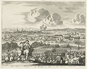 Relief of Cambrai by the Duke of Anjou, 1581. The troops of Parma leave their positions Relief of Cambrai by the Duke of Anjou, 1581. The troops of Parma leave their positions