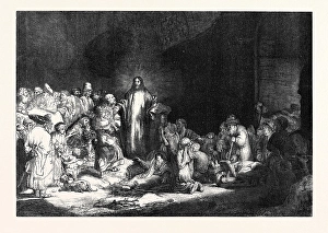Rembrandts Hundred Guilder Piece, christ Healing the Sick , 1869 Rembrandts Hundred Guilder Piece, christ Healing the Sick , 1869