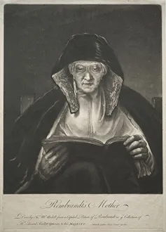 Rembrandts Mother James McArdell British 1728 Rembrandts Mother James McArdell British 1728