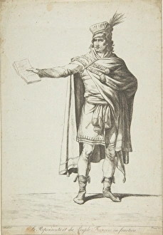 Representative French People Office 1794 Etching Representative French People Office 1794 Etching